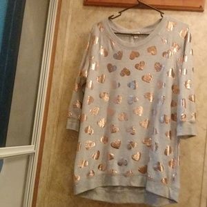 Half sleeve light sweater